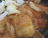 ひと皿で満足　豚と新玉ねぎの生姜焼き作り方5写真