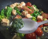 サーモンと菜の花のバジル風味パスタ作り方9写真