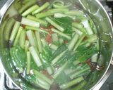 唐揚げ♪簡単リメイク豆板醤ケチャップ炒め作り方3写真