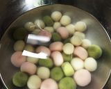 ☆ヘルシーもっちもち3色白玉(^ ^)☆作り方8写真