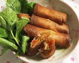 キャベツと人参の野菜春巻き作り方12写真