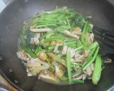 手抜き！小松菜と豚肉の市販タレ炒め作り方5写真