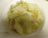 とっても簡単！キャベツの中華風作り方1写真