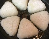 バター醤油味の焼きおにぎり作り方4写真
