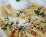 カップスープで簡単クリームパスタランチ作り方10写真