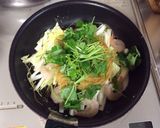 エビと卵と白菜の焼きビーフン作り方3写真