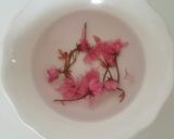 桜とホワイトチョコのムースデザート✾作り方1写真