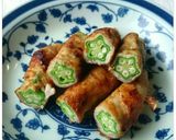 簡単キャラ弁☆スマイル卵焼きおにぎらず★作り方1写真