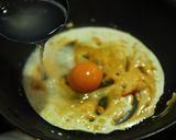 ウニと卵黄のパスタ作り方4写真