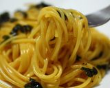ウニと卵黄のパスタ作り方9写真