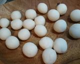 簡単♪うどんdeみたらし団子♪作り方2写真