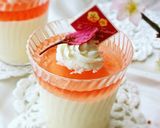 桜とホワイトチョコのムースデザート✾作り方11写真