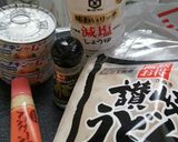 簡単ツナ焼きうどん☆作り方1写真