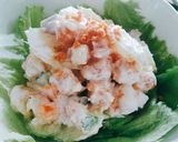 エビと魚肉ソーセージのサラダ作り方7写真