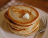 卵なし♪ヘンプシードと全粒粉のパンケーキ作り方6写真