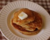 卵なし♪ヘンプシードと全粒粉のパンケーキ作り方7写真