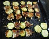 豚バラ肉とズッキーニの串焼き作り方7写真