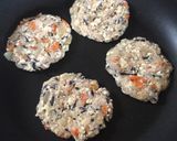 離乳食に♪ひじきたっぷり豆腐ハンバーグ作り方8写真