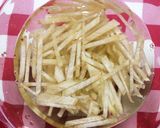 しゃっきしゃき！ヤーコンのきんぴら作り方1写真
