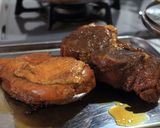 鶏むね肉と豚ロースの冷凍チャーシュー作り方9写真