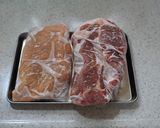 鶏むね肉と豚ロースの冷凍チャーシュー作り方3写真