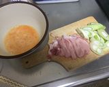 簡単ごはん☆ふんわり他人丼作り方1写真