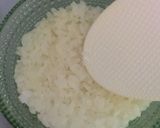 チーズ月見ライスバーガー作り方1写真