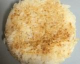 チーズ月見ライスバーガー作り方6写真