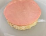 チーズ月見ライスバーガー作り方7写真