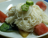 　夏のおもてなし　スイカとそうめん作り方6写真