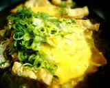 手作り油揚げの卵とじ作り方5写真