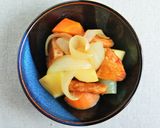 困った時の!じゃがいもと練り物の煮物作り方7写真