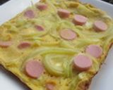 魚肉ソーセージのオープンオムレツ作り方13写真