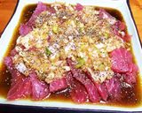 簡単おつまみ♡マグロの中華風カルパッチョ作り方2写真