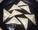 かまぼことチーズと玉ねぎの揚げワンタン作り方5写真