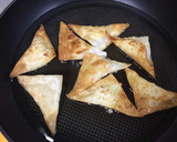 かまぼことチーズと玉ねぎの揚げワンタン作り方6写真