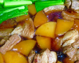 煮込み15分！時短☆焦がし砂糖の豚大根作り方10写真