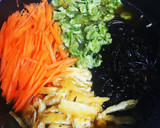 ひじきと打ち豆の炊き込みご飯作り方4写真