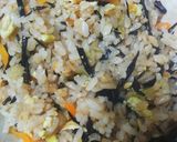 ひじきと打ち豆の炊き込みご飯作り方6写真