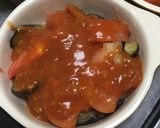 簡単！ナスとトマトのミートソース焼き♪作り方6写真
