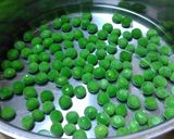 艶々シワなしグリンピースと生姜のご飯作り方2写真