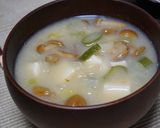 なめこの味噌汁作り方5写真