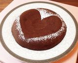 材料4つ*レンジで簡単♥︎ガトーショコラ作り方6写真