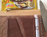 朝食に生チョコシートdeこんがりトースト作り方3写真