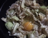 キャベツと玉ねぎのお好み焼き風炒め作り方4写真