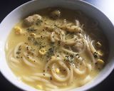簡単☆スープパスタ☆コーンポタージュ作り方5写真