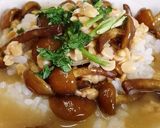 美味しい～♪　なめこの納豆汁めし作り方3写真