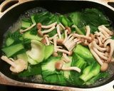 ピリ辛豚肉とチンゲン菜の丼ぶり作り方4写真