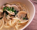 旨みたっぷり♪簡単！あさりうどん作り方3写真