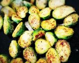 シンプルに芽キャベツバター焼き作り方4写真